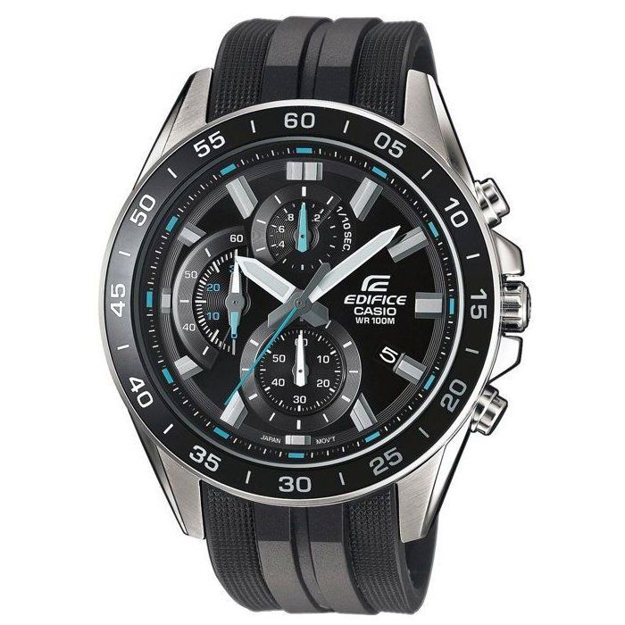 Montre en résine - EDIFICE - CASIO - Noir - Quartz - Verre minéral - Homme