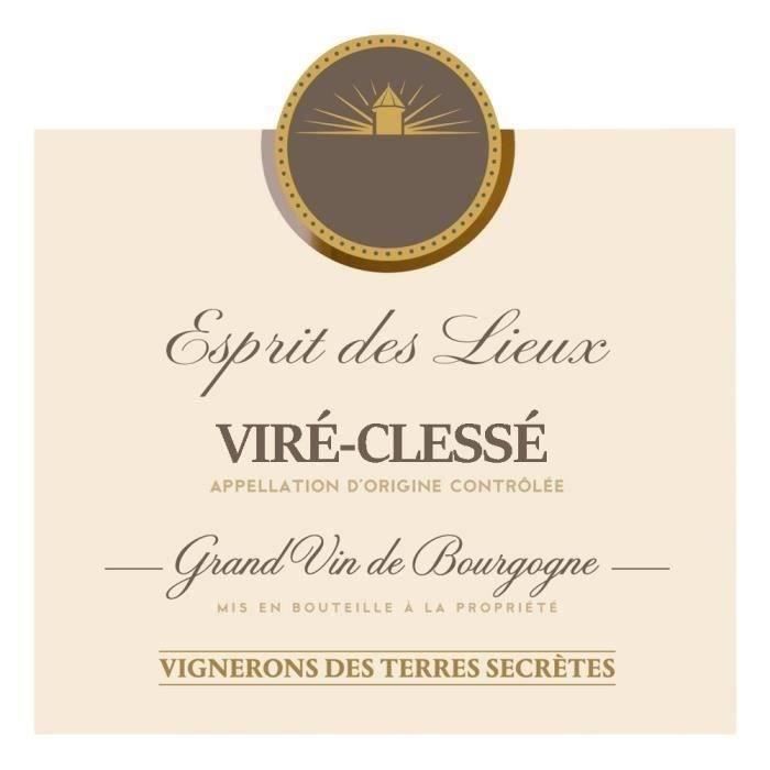 Esprit des Lieux Vignerons des Terres Secretes 2023 Viré-Clessé - Vin blanc de Bourgogne