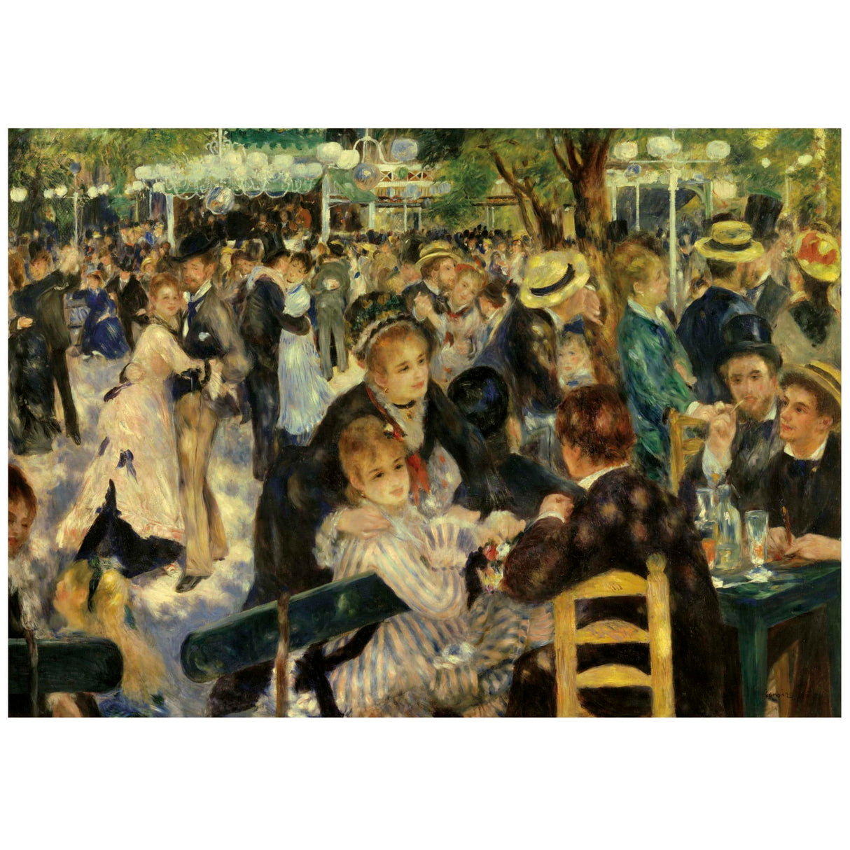 Puzzle - EDUCA - Danse Au Moulin De La Galette - 3000 pieces - 120 x 85 cm - a partir de 15 ans