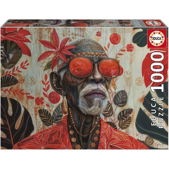 Puzzle - EDUCA - Gardien des Tropiques - 1000 pieces - 48 x 68 cm - a partir de 12 ans