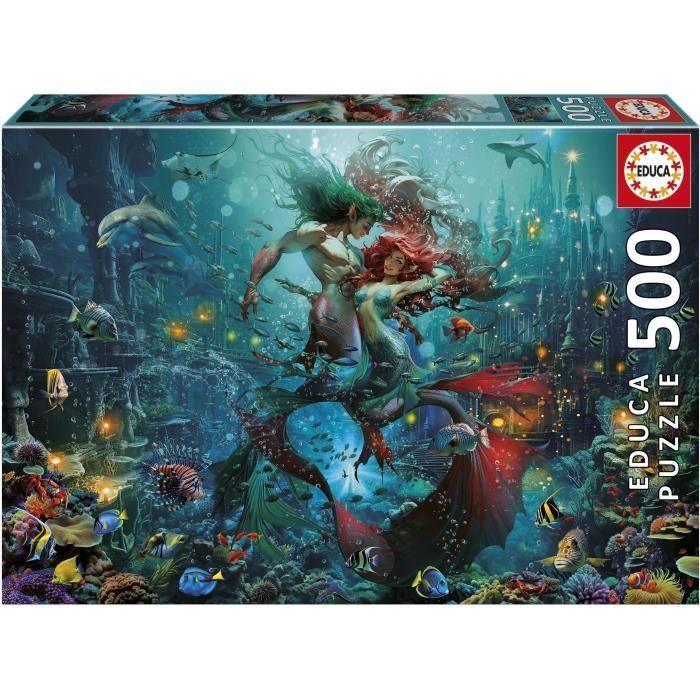Puzzle - EDUCA - Atlantide - 500 pieces