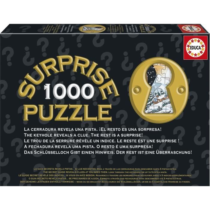 Puzzle - EDUCA - ANTIQUE XMAS - 1000 pieces