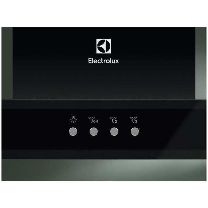 Hotte décorative box - ELECTROLUX - LFT429K - 89,8 x 45 x 67,8 cm - Noir