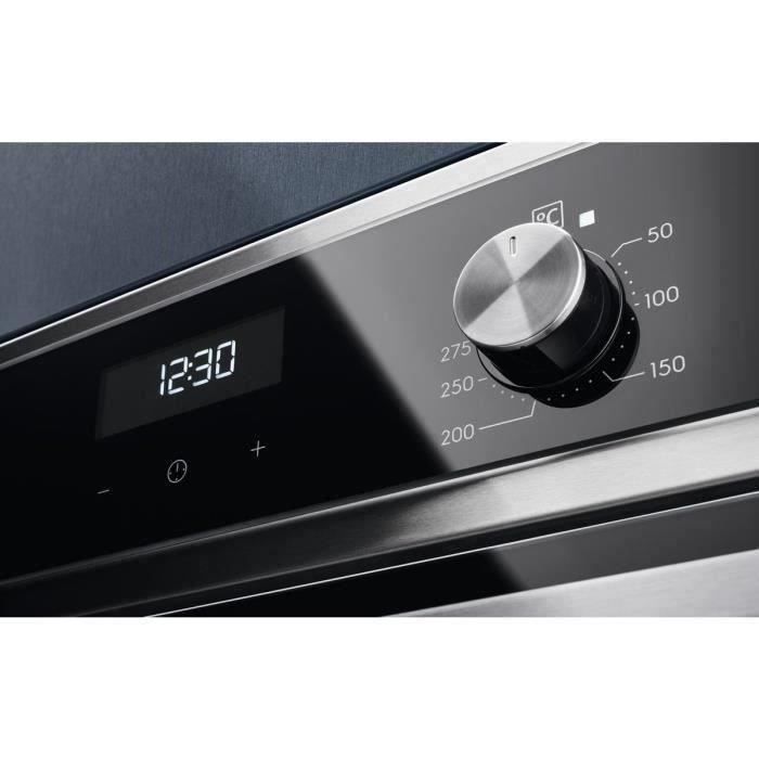 Four Èlectrique encastrable 25% vapeur -Chaleur tournante pulsÈe ELECTROLUX EOC5H40X S…RIE 700 PRO SteamCrisp -Acier