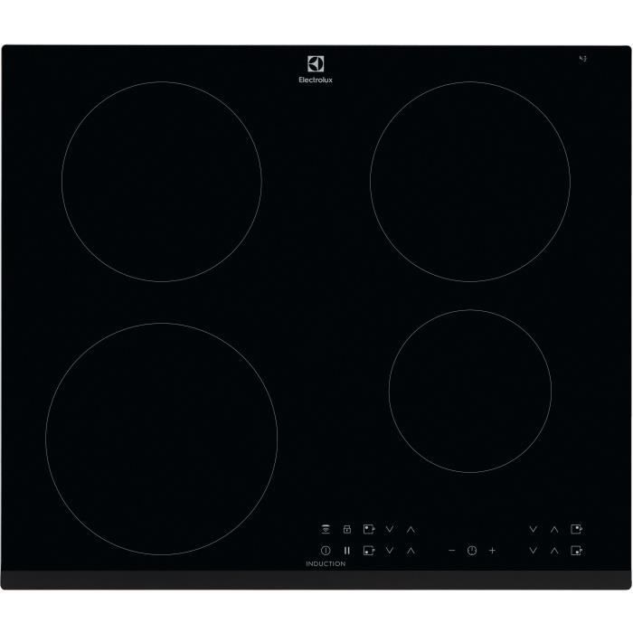 Plaque de cuisson a induction - ELECTROLUX - 4 foyers - 59 x 52 cm - LIR60430
