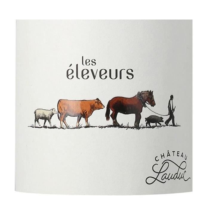 Château Lauduc Les éleveurs 2022 Bordeaux - Vin rouge de Bordeaux - Bio
