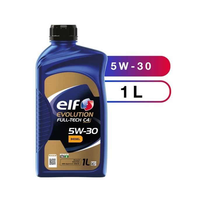 ELF HUILE MOTEUR 1L EVOLUTION FULLTECH C4 5W30
