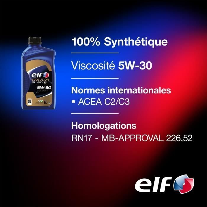 Huile moteur - ELF - Evolution FULL-TECH R 5W-30 - 1L