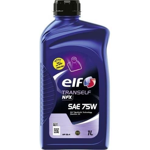 Huile de transmission - ELF - Tranself NFX SAE 75W - 1L