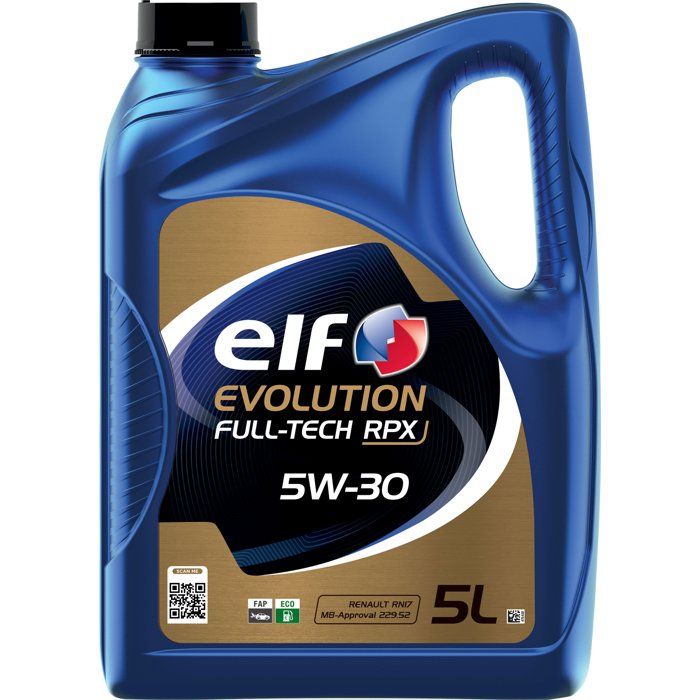 Huile moteur - ELF - Evolution Full-Tech RPX 5W-30 - 5L