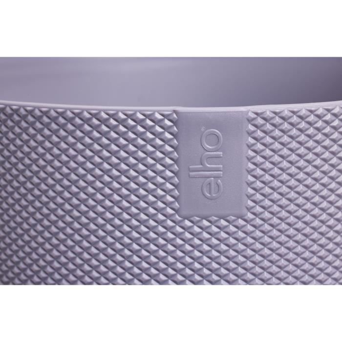 ELHO Pot de fleurs Jazz Rond - Violet - Ø 34.5 x H 32 cm - Intérieur - 100% recyclé