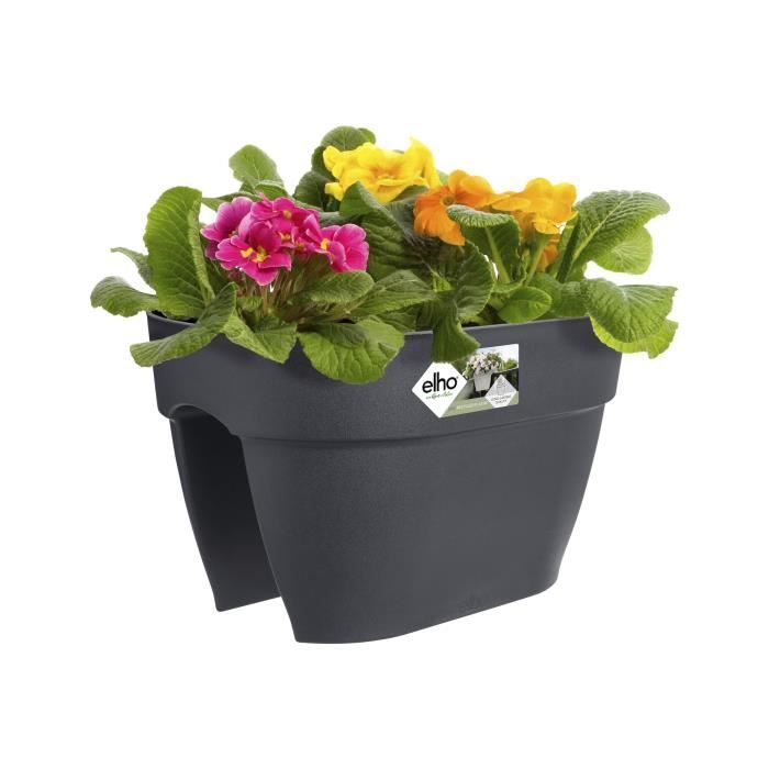 ELHO Balconniere Vibia Campana Flower Bridge 40 - 26x39x22cm - Balcon extérieur - Anthracite