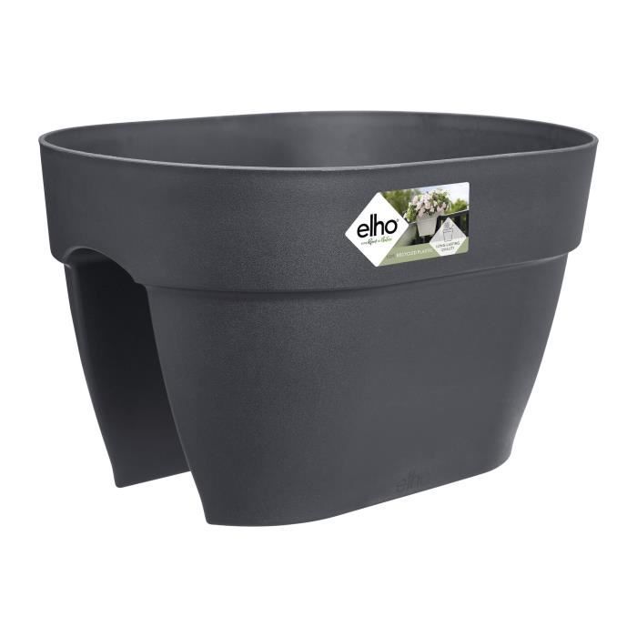 ELHO Balconniere Vibia Campana Flower Bridge 40 - 26x39x22cm - Balcon extérieur - Anthracite
