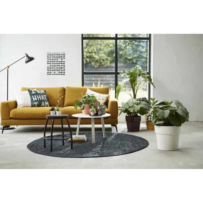 ELHO Pot de fleurs B.FOR ORIGINAL rond - 7,9L - Ø 25 x 23 cm - Ocre