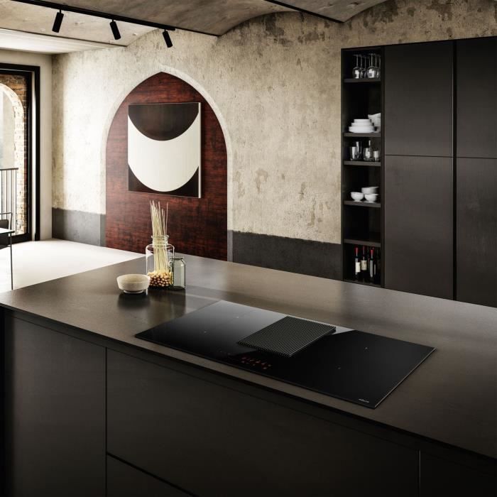 Table induction aspirante - ELICA - NIKOLATESLA PRIME S BL/A/83 - 4 zones de cuisson - Largeur 83 cm - Classe A