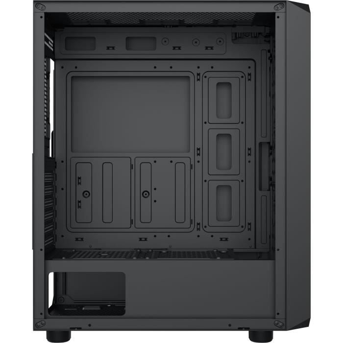 Boîtier PC sans alimentation - XIGMATEK - DUO X - Moyen tour - Format E-ATX - 4x120mm RGB inclus - Noir