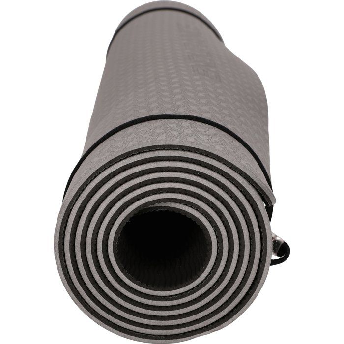 Tapis de Yoga - ENDURANCE - 4 mm - Gris
