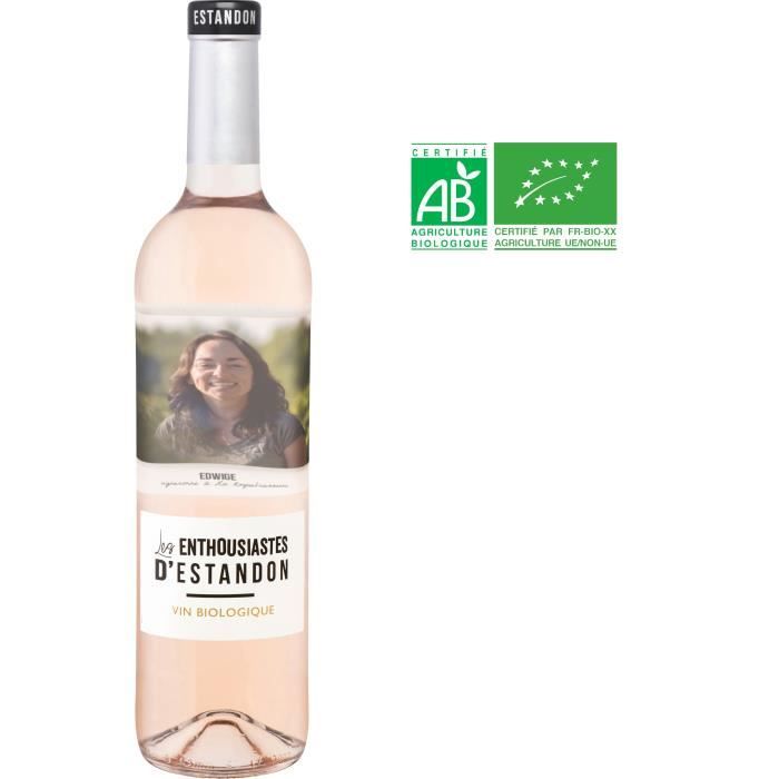 Les Enthousiastes 2024 Vin de Pays du Var - Vin rosé de Provence - Bio