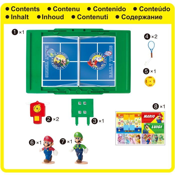 Super Mario Rally Tennis - EPOCH Games - 7434