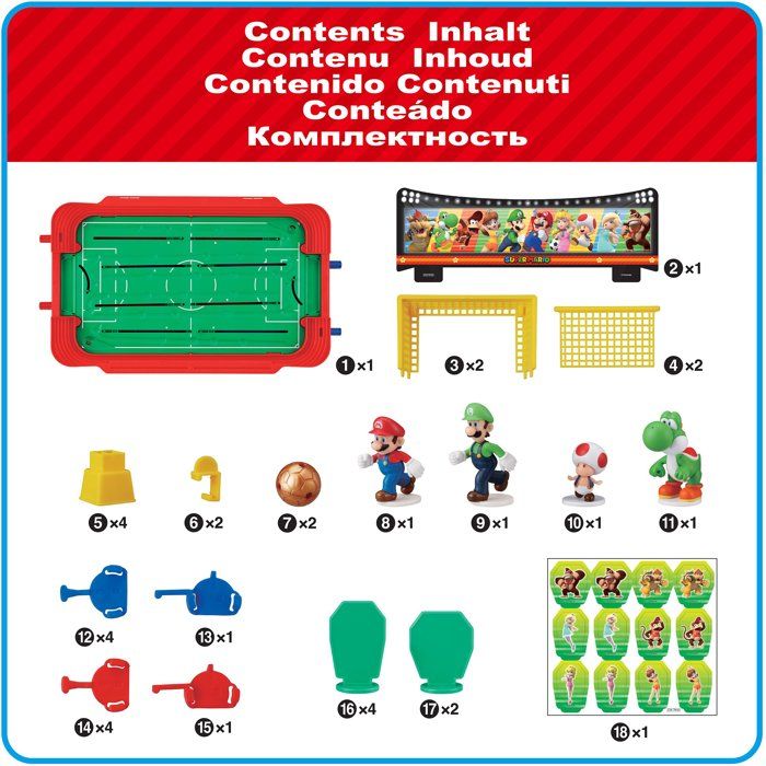 Super Mario Football Striker - Jeu d'action et de réflexion - MARIO - 2 a 4 joueurs - Des 5 ans