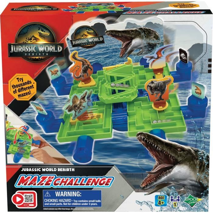 Jurassic World Maze Game - movie - Jeu d'ambiance - EPOCH - Des 4 ans