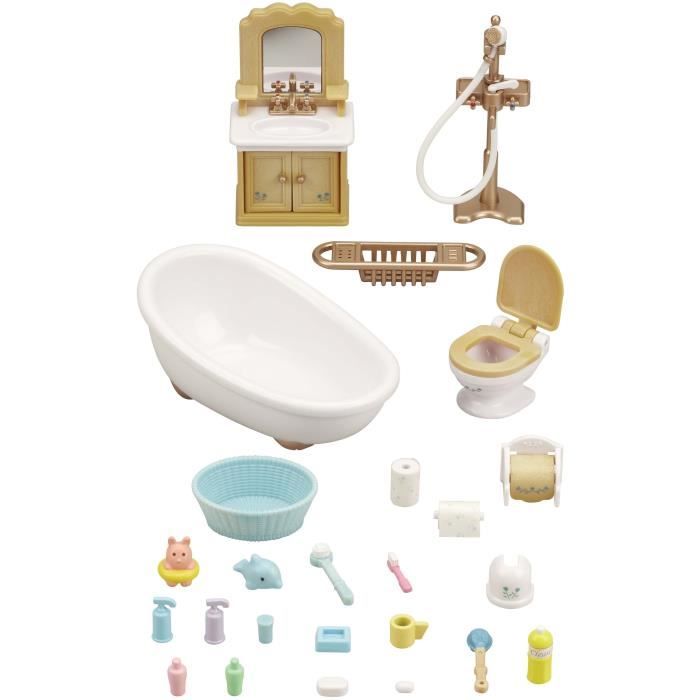SYLVANIAN FAMILIES - 5286 - Le set salle de bain - Le village
