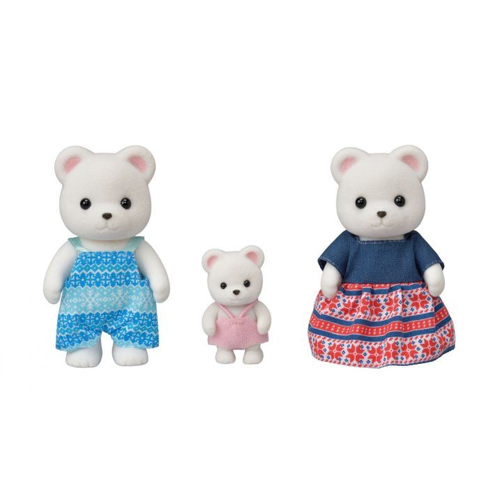 SYLVANIAN FAMILIES 5396 La Famille Ours Polaire - Les familles