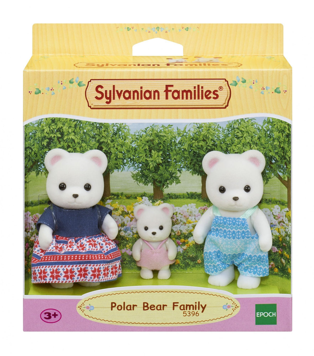SYLVANIAN FAMILIES 5396 La Famille Ours Polaire - Les familles
