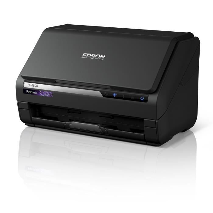 Scanner de documents EPSON FastFoto FF-680W - 600 dpi - Wifi avec bac de chargement automatique