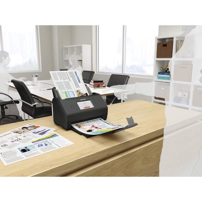 Scanner de documents de bureau EPSON ES-580W - Recto-verso automatique - 600 Dpi - Wi-Fi Direct