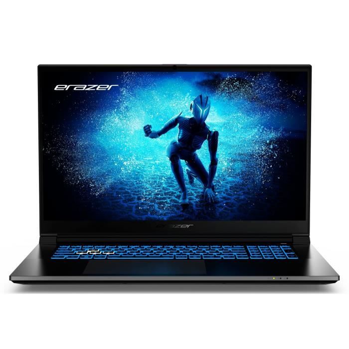 PC Portable Gamer ERAZER Defender P50i MD62643 - Windows 11 - 17,3 FHD IPS 144Hz - RTX 4060 8Go - Core i7-12650H -RAM 16Go -1To SSD