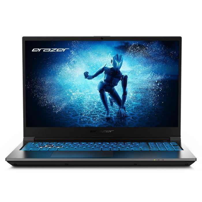 PC Portable Gamer ERAZER Deputy P60i MD62641 - Windows 11 - 15,6 FHD IPS 144Hz - RTX 4060 - Core i7-12650H - RAM 16Go - 1To SSD