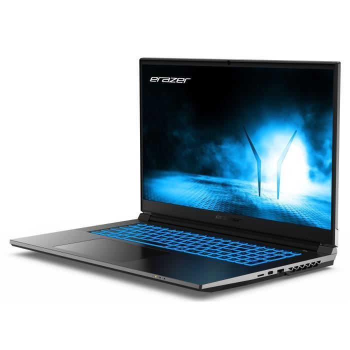 PC Portable Gamer ERAZER Scout E30i MD62704 - Windows 11 - 17,3 FHD IPS 144Hz - RTX 4050 - Core i7-12650H - RAM 16Go - 512Go SSD
