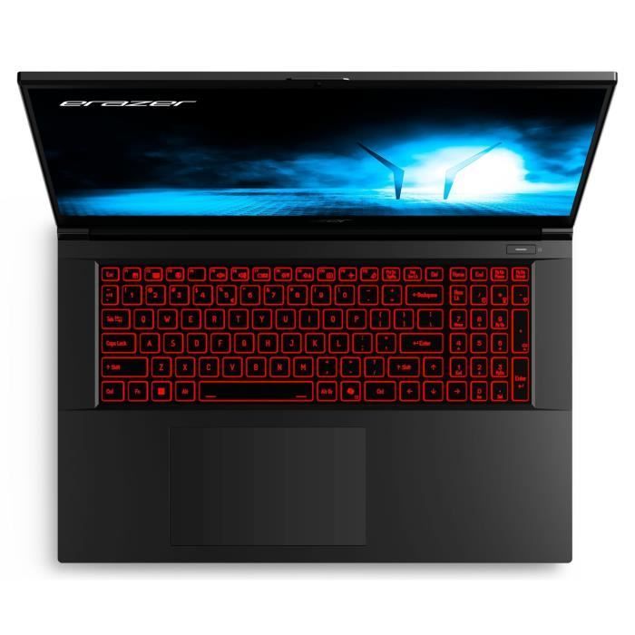 PC Portable Gamer ERAZER Scout E30i MD62704 - Windows 11 - 17,3 FHD IPS 144Hz - RTX 4050 - Core i7-12650H - RAM 16Go - 512Go SSD