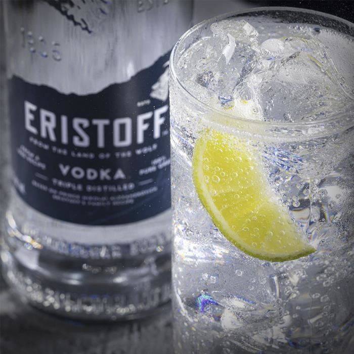Vodka Eristoff Original - Vodka premium - 37,5%vol - 70cl