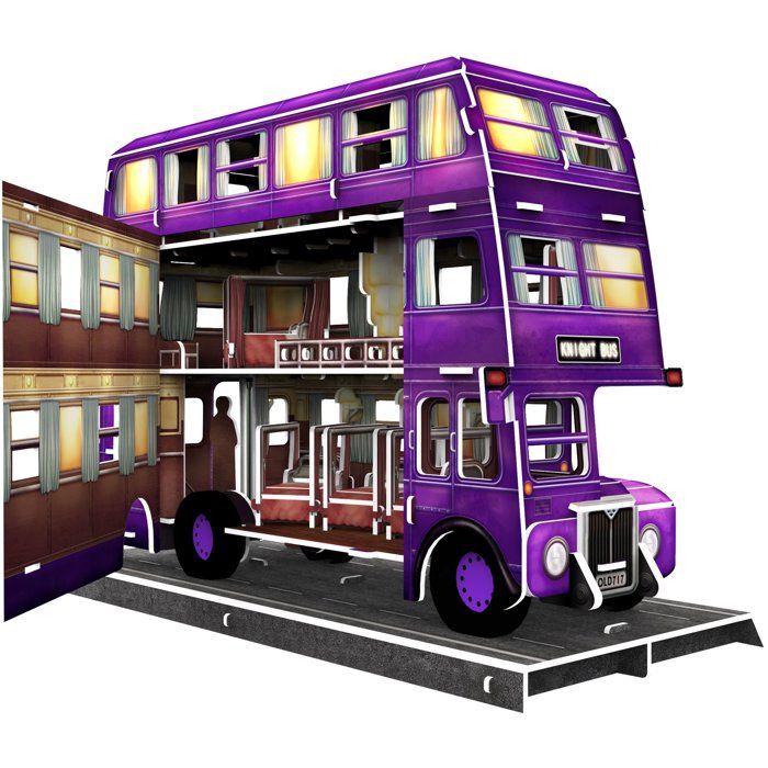 Puzzle 3D - Magicobus - EXPLORA - 540310 - Licence Harry Potter - 87 pieces - Des 8 ans