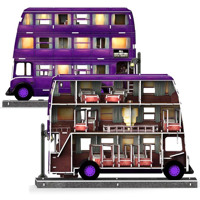 Puzzle 3D - Magicobus - EXPLORA - 540310 - Licence Harry Potter - 87 pieces - Des 8 ans