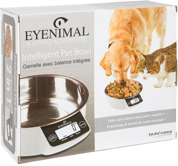 Gamelle - EYENIMAL - INTELLIGENT PET BOWL - 1 L - Blanc