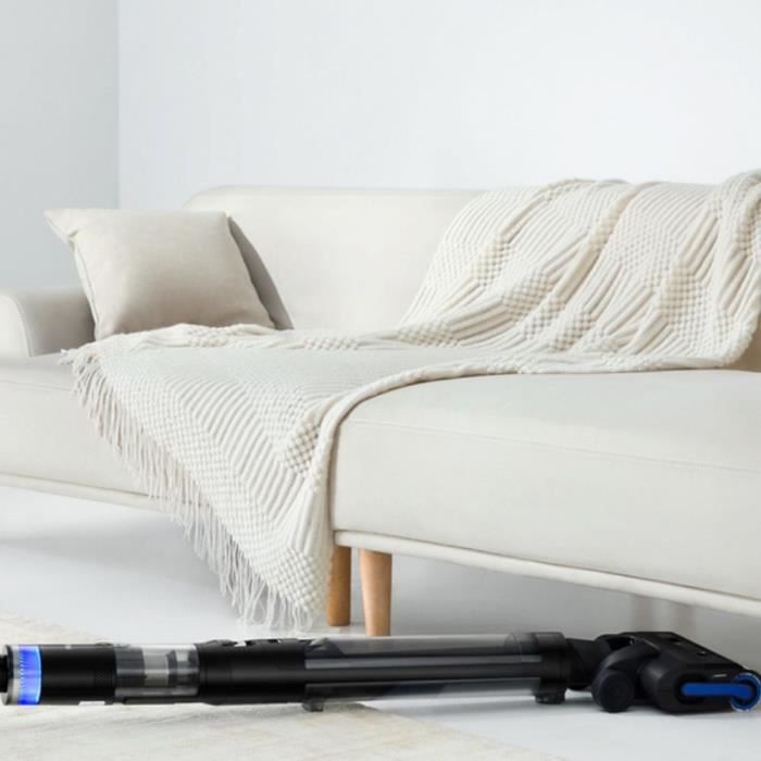 Aspirateur Balai Laveur sans fil - EZICLEAN Cyclowash P12 Wet and Dry Combo - 200 W - 25 min - 13,5 kPa - Noir