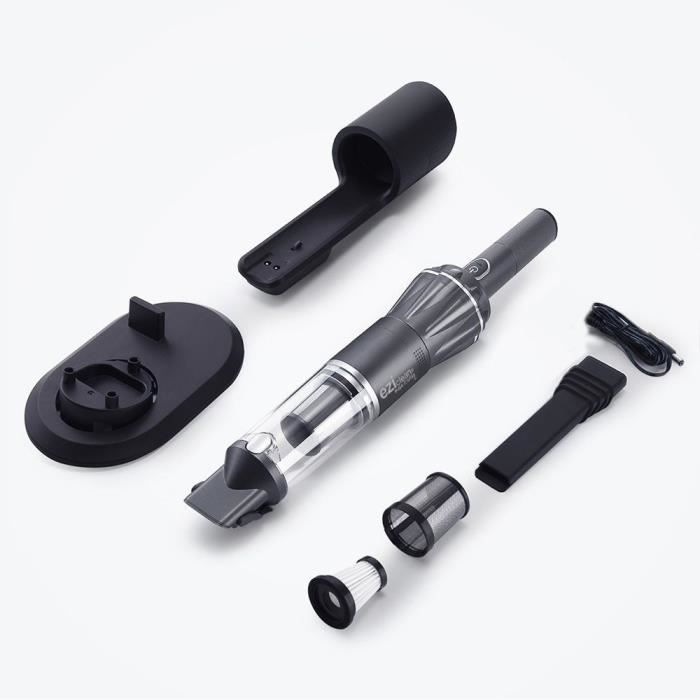 Aspirateur a main - EZICLEAN BLASTER F90 - 12000 Pa - 90 W - 15 min - 0,1 L - Noir