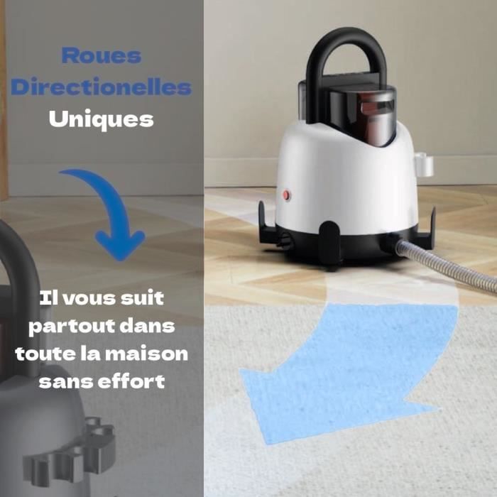 Nettoyeur injecteur extracteur EZICLEAN Spot Remover W2 - Multisurface - 850W - 1.4L - 5m