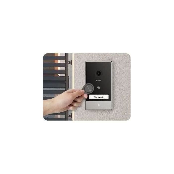 Systeme vidéophone - EZVIZ - HP7 - Résolution 2K - Vision nocturne - Connexion filaire