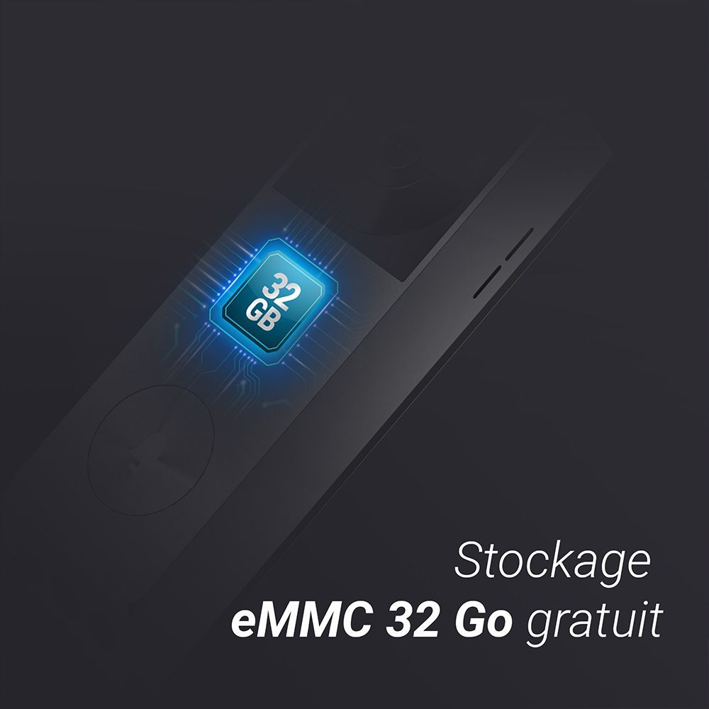 Sonnette vidéo connectée - EZVIZ - HP3 PRO - Panneau solaire argent inclus