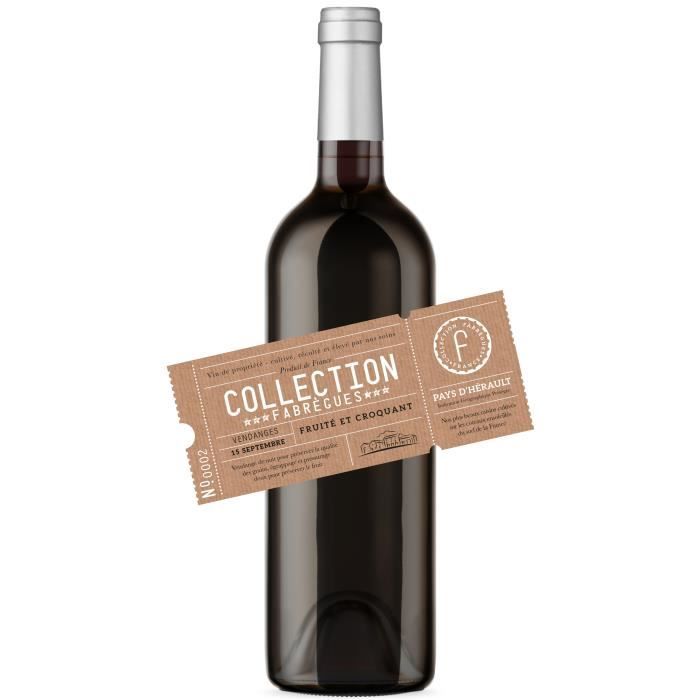 Collection Fabregues Pays Hérault - Vin rouge de Languedoc 2023