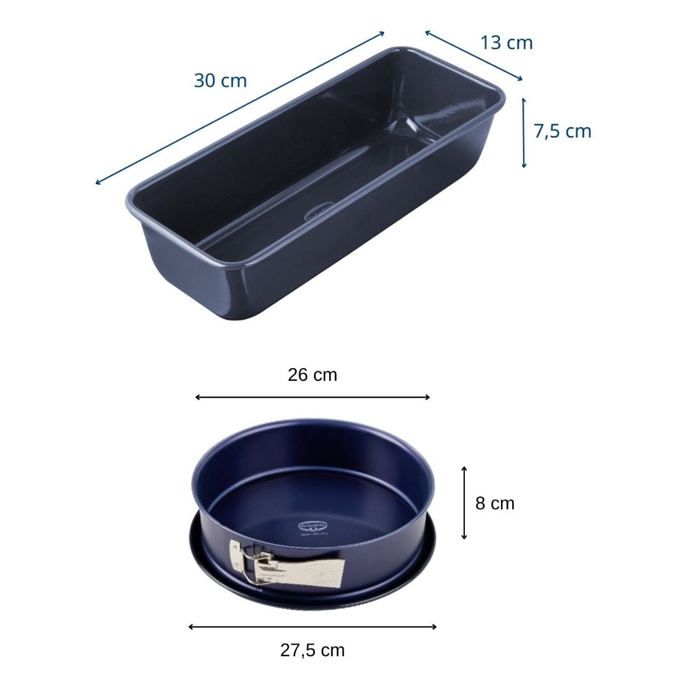 Moule a cakes et moule a manqué - DR oeTKER - Back Liebe - Email - 30 et 26 cm