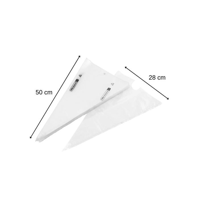 Set de 100 poches a douilles professionnelles - FACKELMANN PROFESIONAL - Verre doseur 1 L - 50 cm