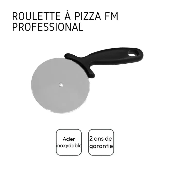 Lot de plaque a pizza et roulette - FACKELMANN PROFESIONAL