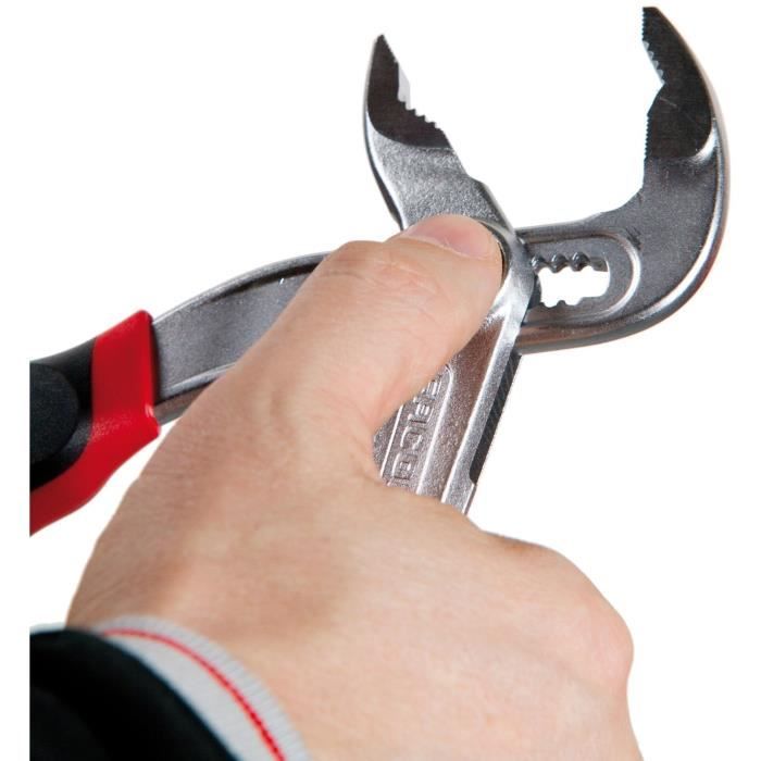 Pince multiprise - FACOM - 181A.25CPEPB - entrepassée a verrouillage gaine CPE ouverture 28mm de longueur 250mm