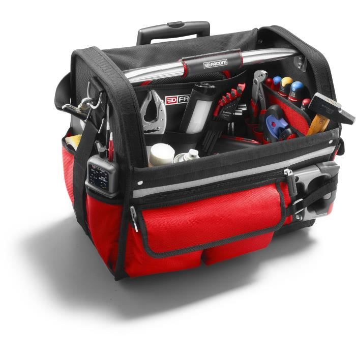 Boite a Outils Textile - FACOM - BS.R20PB - bi-matiere Probag 20 a Roulettes