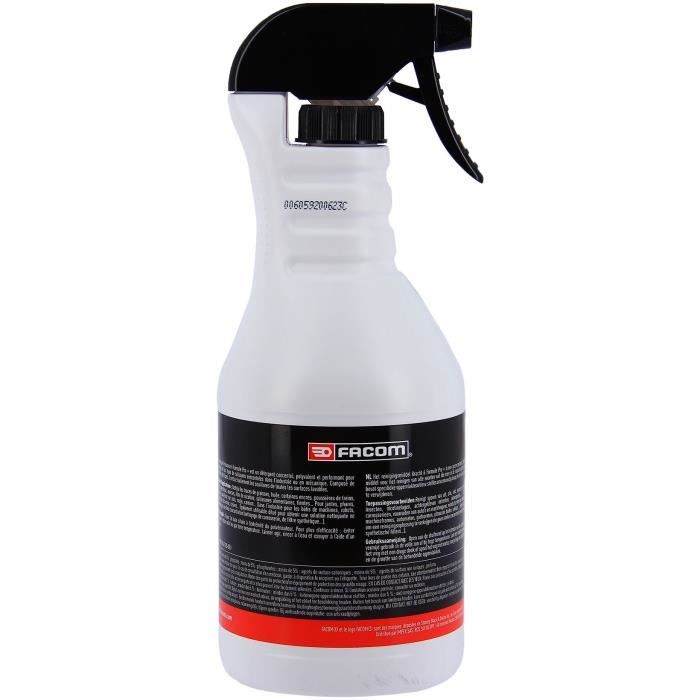 Nettoyant Formule PRO+ 800ml - FACOM - Puissance 6 - nettoye graisse, huile, encre, poussieres, caoutchouc, résines, insectes